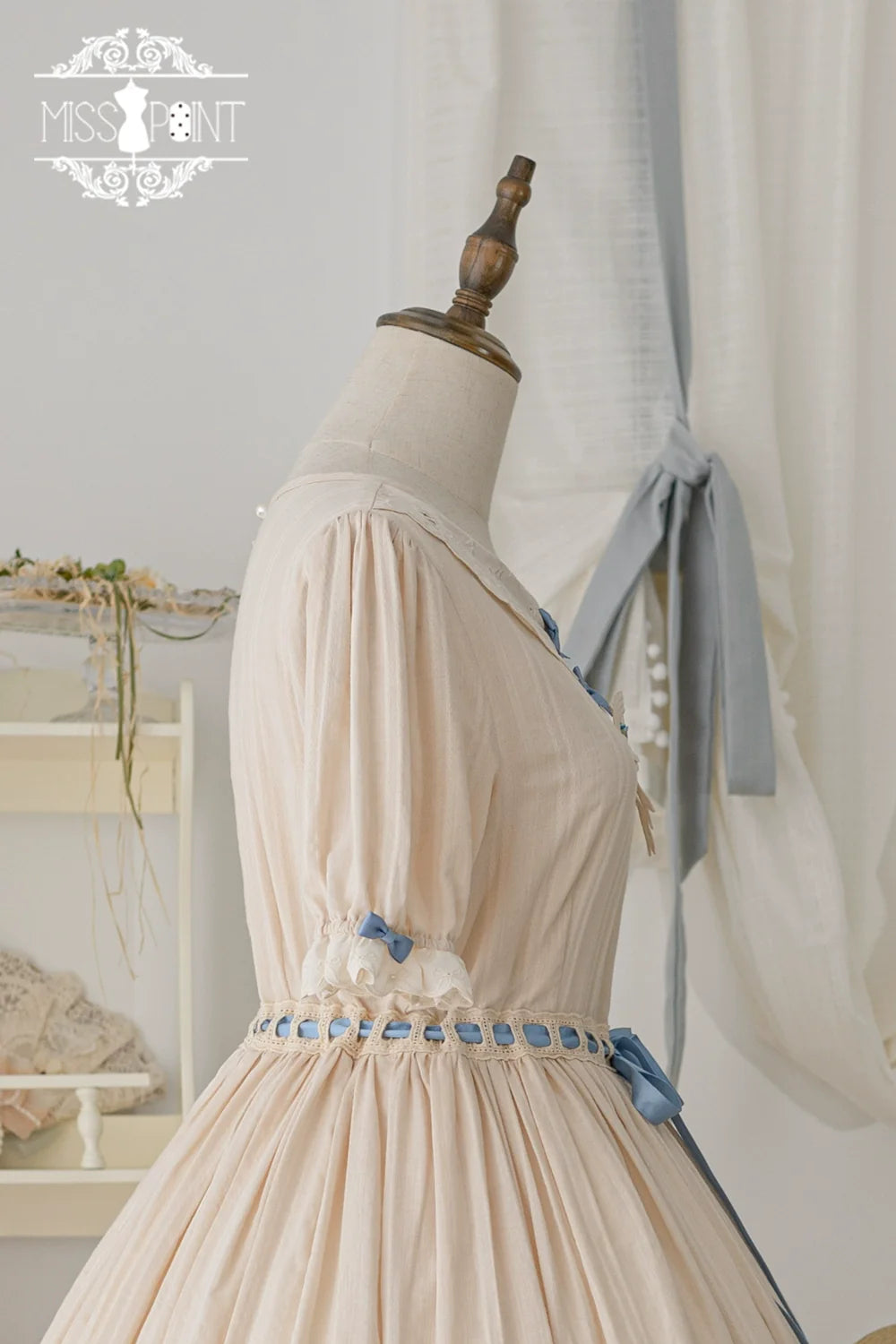 Miss Point - Customized Elegant Lolita OP Dress Cute Daily Girl Short Lolita Dress