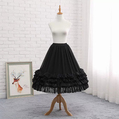 Your Princess - Lolita Adjustable Puffy Petticoat, Fishbone Support