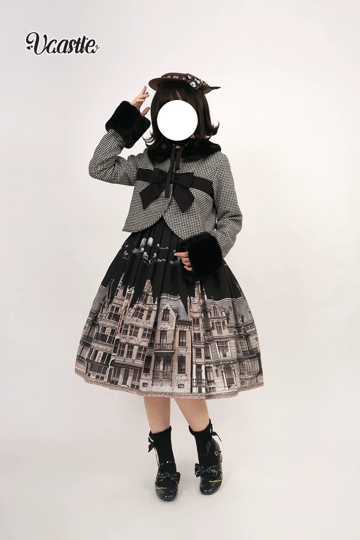 Vcastle - Winter Lolita Coat Short Wool Coat