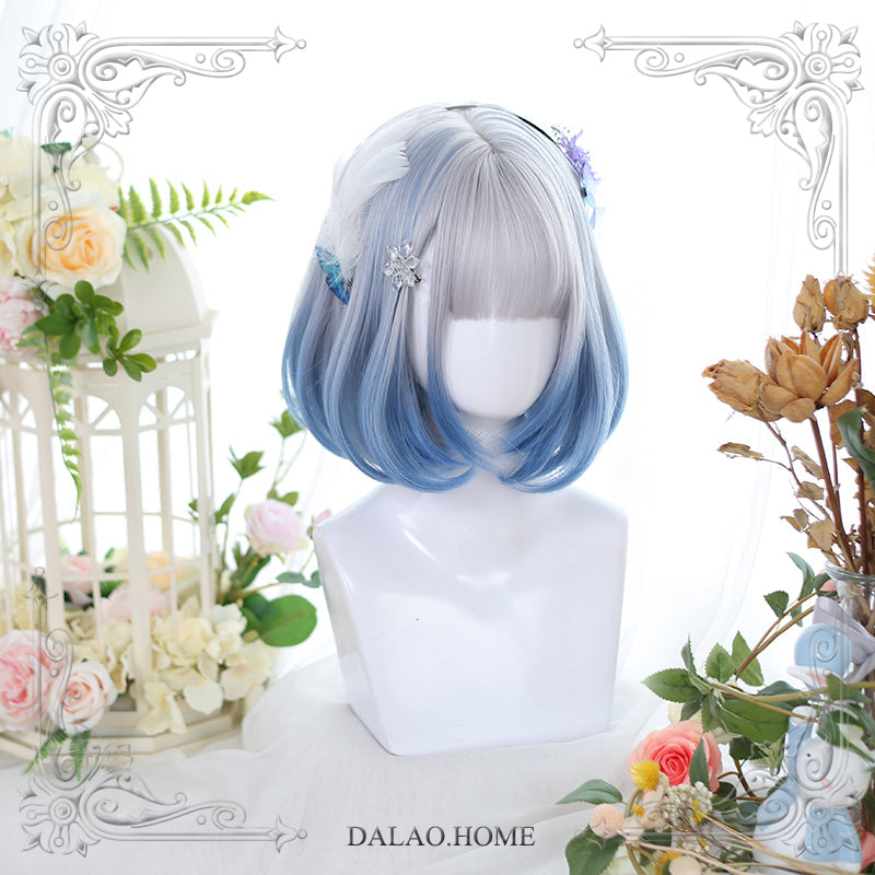 Dalao Home - Sweet 30cm BOBO Short Lolita Wig Multicolors