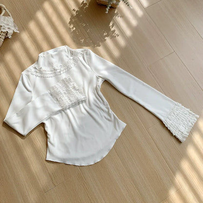 With PUJI - Wish Date - Twins Lolita Fishbone Bust-supporting JSK Winter Scarf-Cape