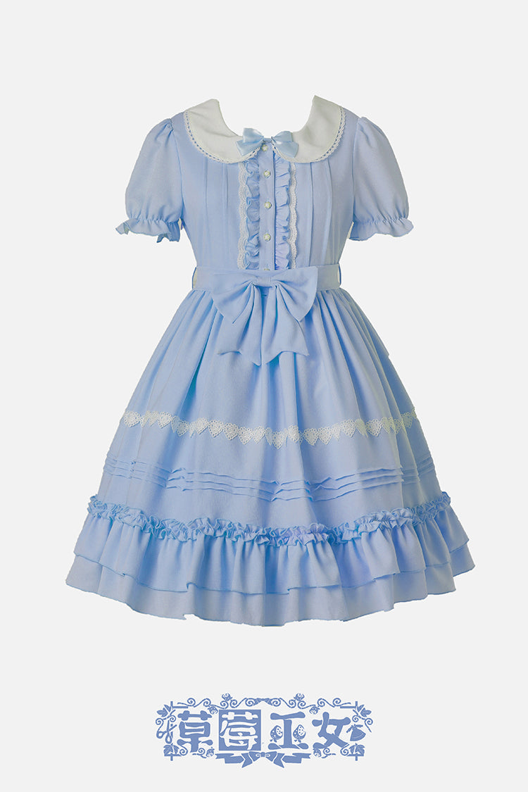 Strawberry Witch - Ice Cream Puffs - Sweet Lolita OP