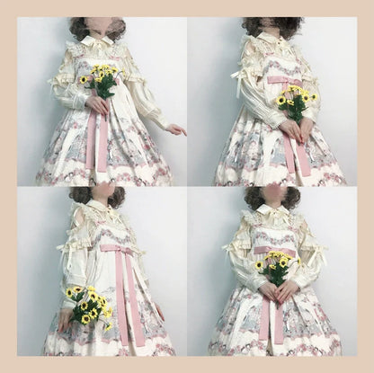 OCELOT - Lolita Blouse Yuelong Poem Long Sleeve Inner Shirt