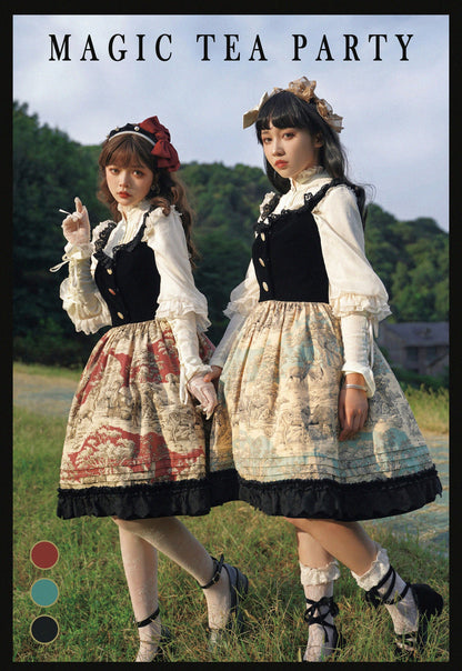 Magic Tea Party - Winter Hunting Period - Classsic Lolita JSK