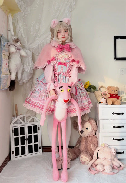 Letters from Unknown Star - Kawaii Lolita Cape Winter Lolita Shawl Daily