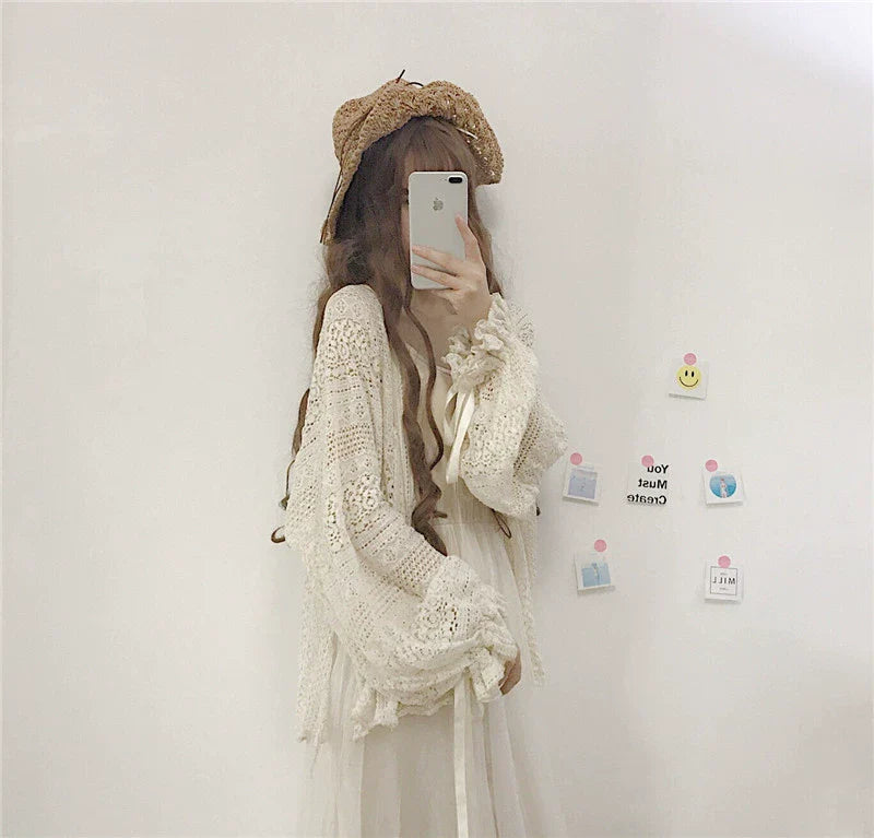 Sugar Girl - Daily Lolita Light Cardigan Oversized Outwear