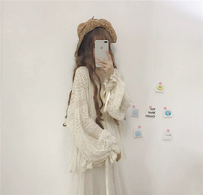 Sugar Girl - Daily Lolita Light Cardigan Oversized Outwear