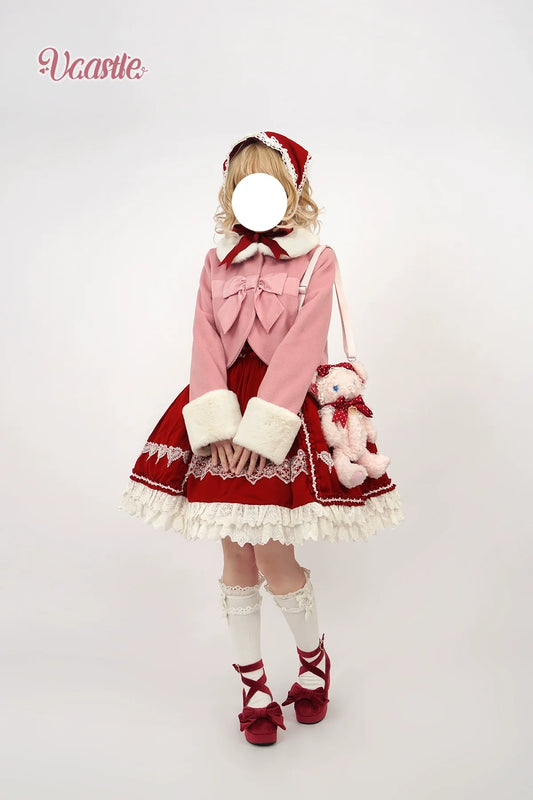 Vcastle - Winter Lolita Coat Short Wool Coat