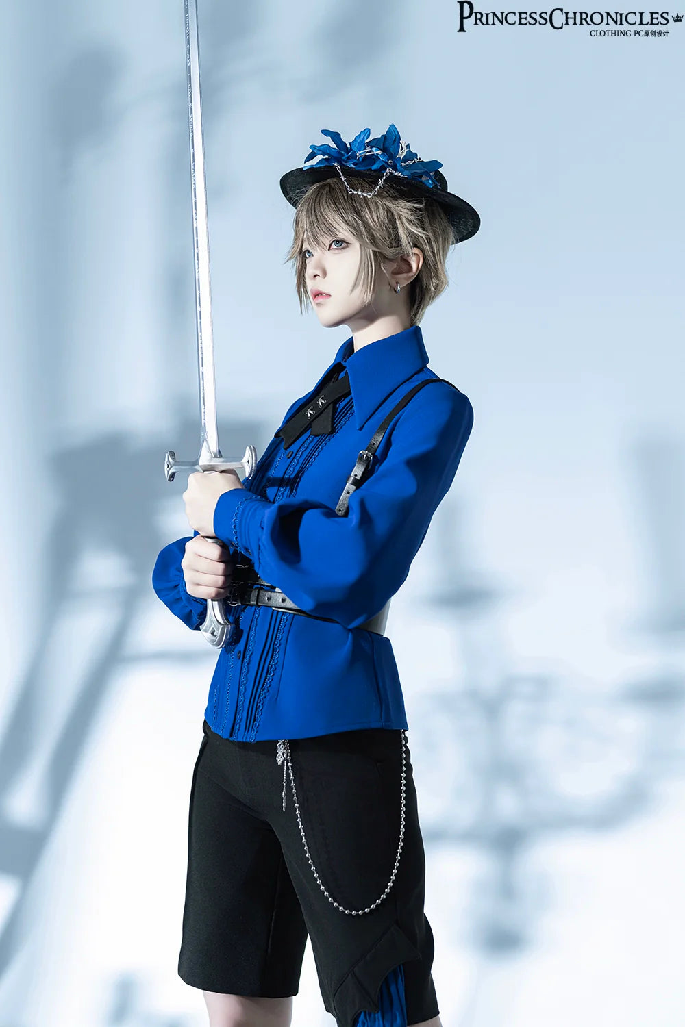 Princess Chronicles - Black Dragon - Gothic Lolita Shirt Retro Elegant Blouse Multicolors