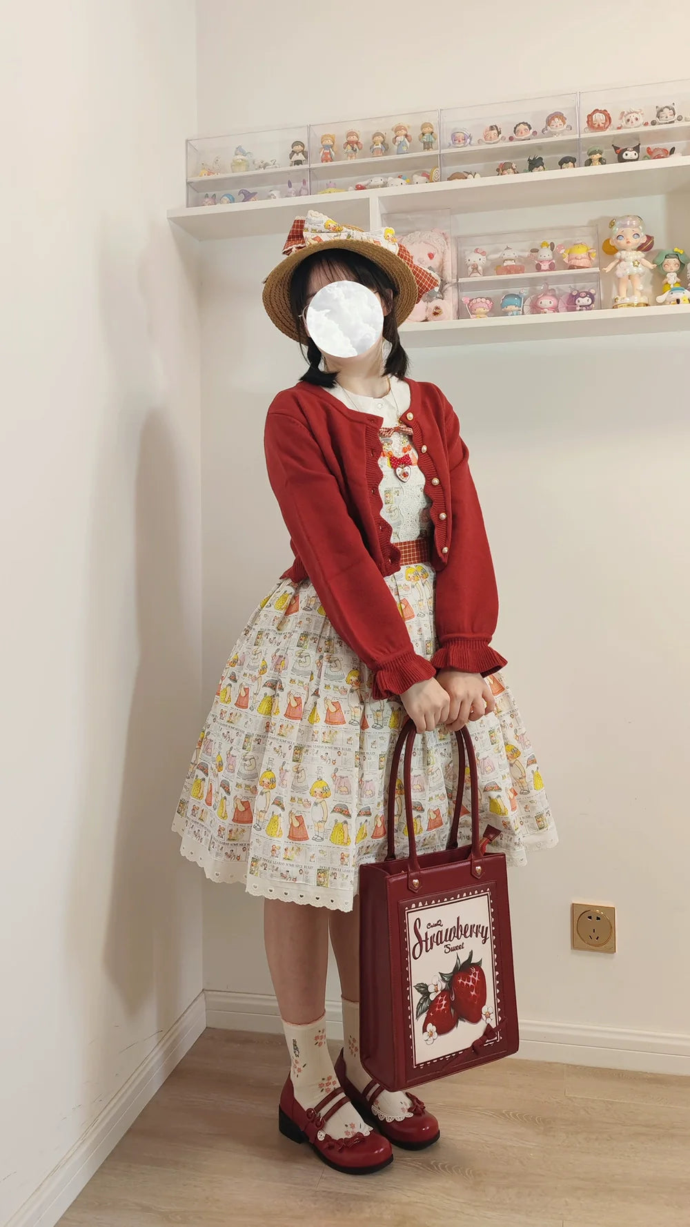 Miss Cube - Dress Up Dolls - Summer Kawaii Lolita JSK Dress Customized Size