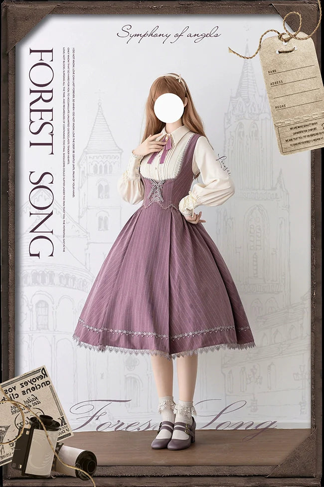 Forest Song - Kleta Manor - Bust-Supporting Classic Lolita JSK Dress