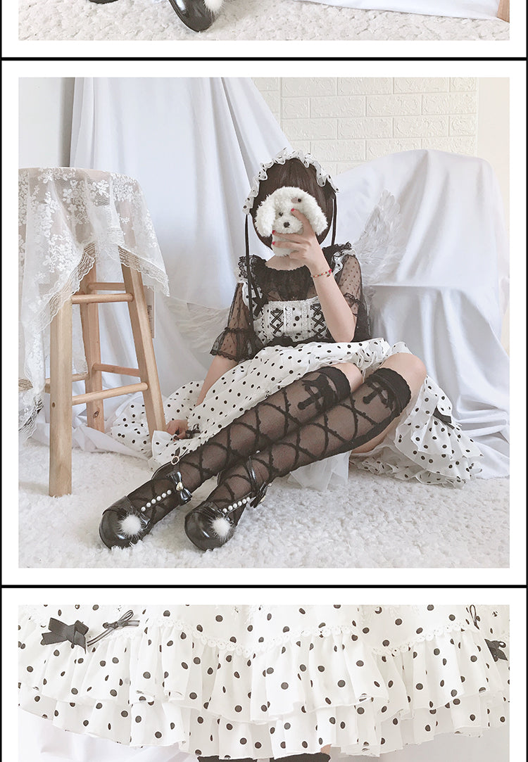 Roji roji - Thorn Kiss - Lolita Thigh Stockings Lolita Pantyhose
