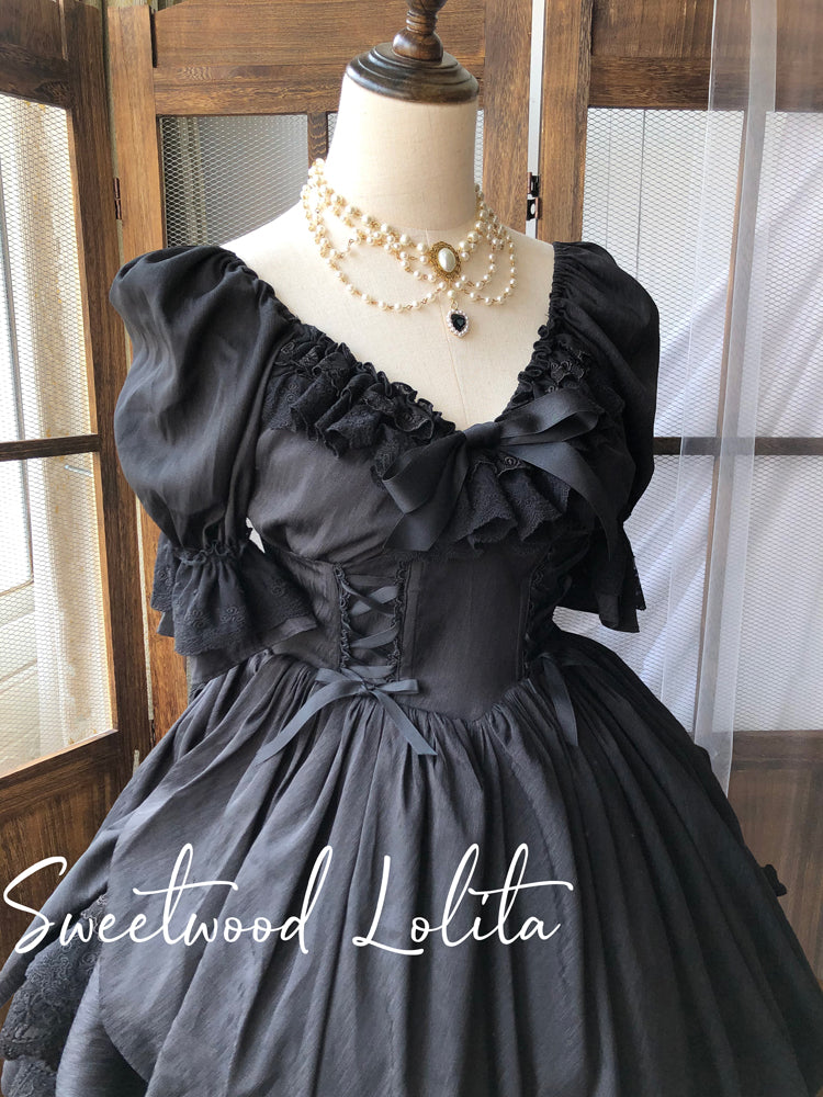 Sweet Wood - CLA Vintage French Lolita OP Dress