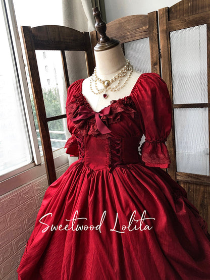 Sweet Wood - CLA Vintage French Lolita OP Dress