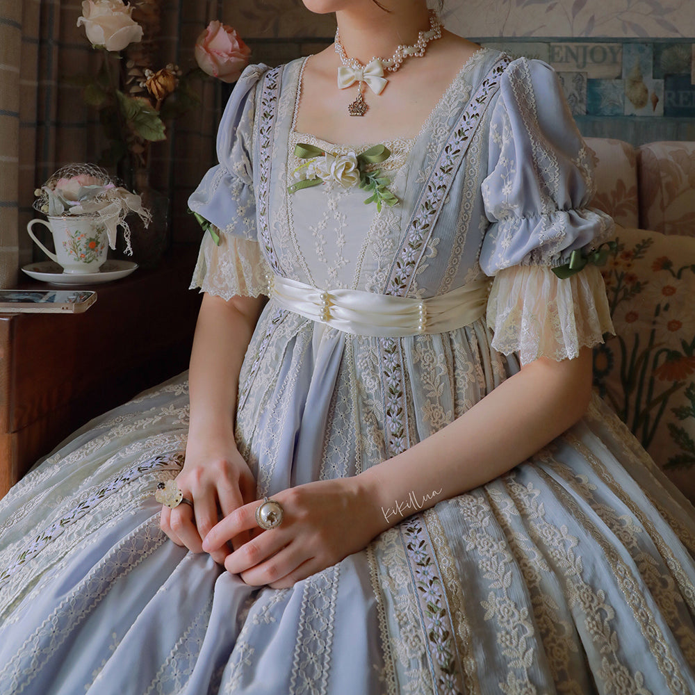 Miss Point - The Sally Gardens - Elegant Lolita Empire-cut OP Dress