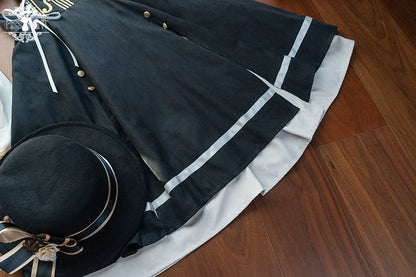 Miss Point - Golden Movement - Elegant Lolita Fishbone Skirt Customized