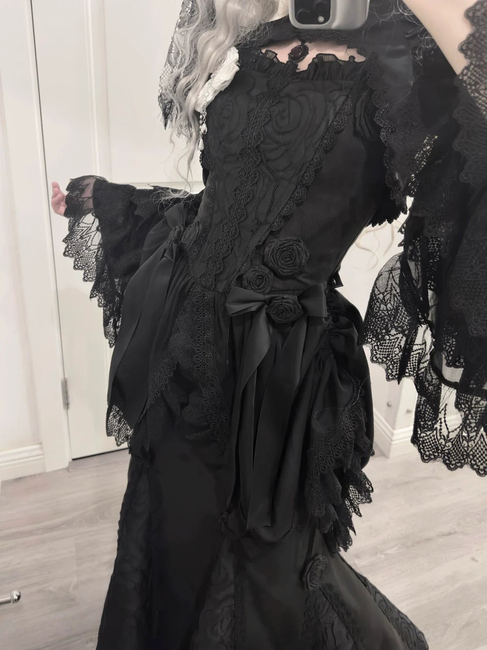 LeMiroir - Saint - Gothic Lolita Bolero Skirt Mermaid Dress Corset