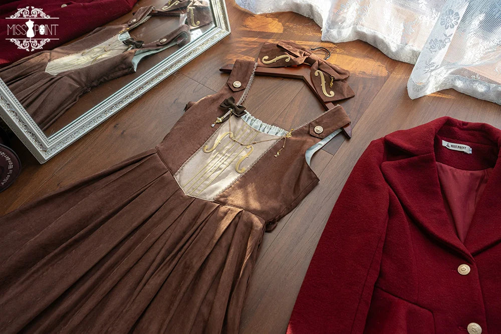 Miss Point - Customized Lolita Jumper Dress - Elegant College Lolita JSK