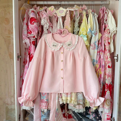 Sissy the shepherd - Sweet Lolita Blouse Sweet Lolita Shirt Long Sleeve