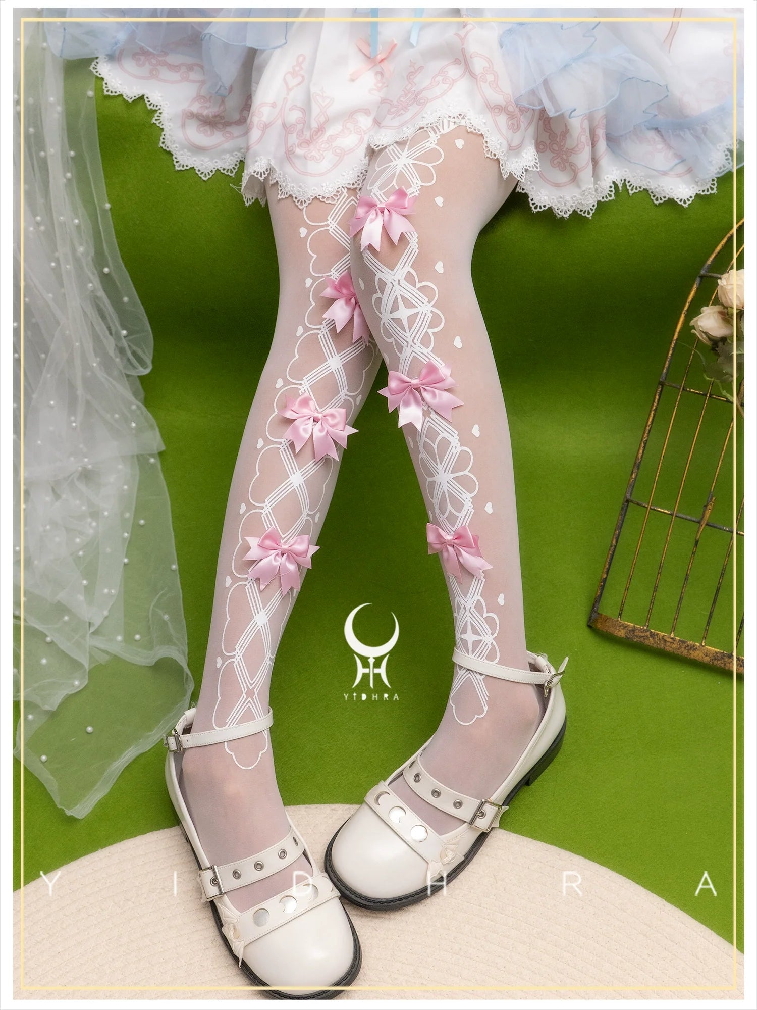 Yidhra - Witch 2.0 - Printed Lolita Pantyhose, Gorgeous Style