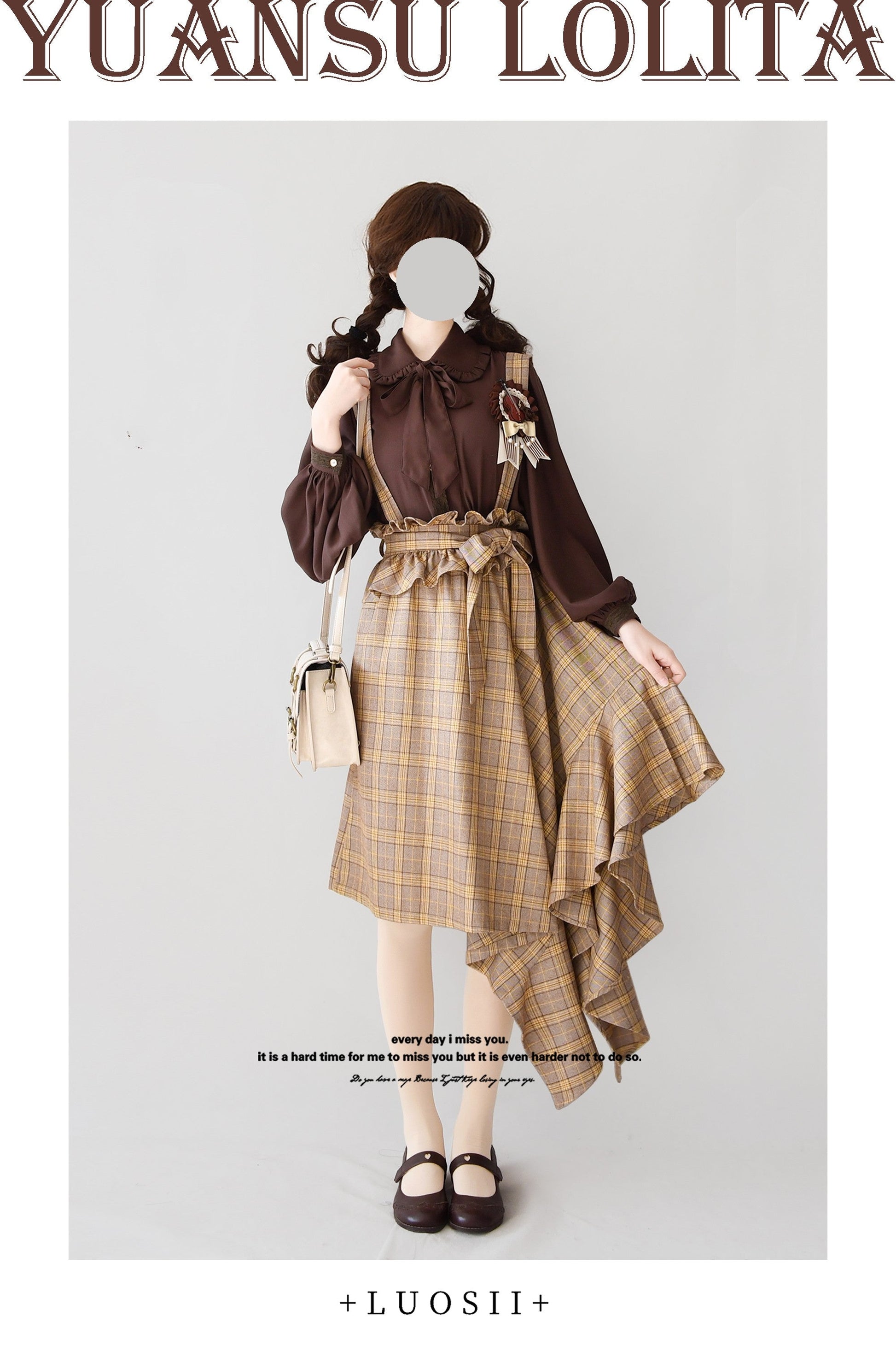 YuanSu - Mayer's Whisper - Vintage Lolita Large Sleeve Blouse