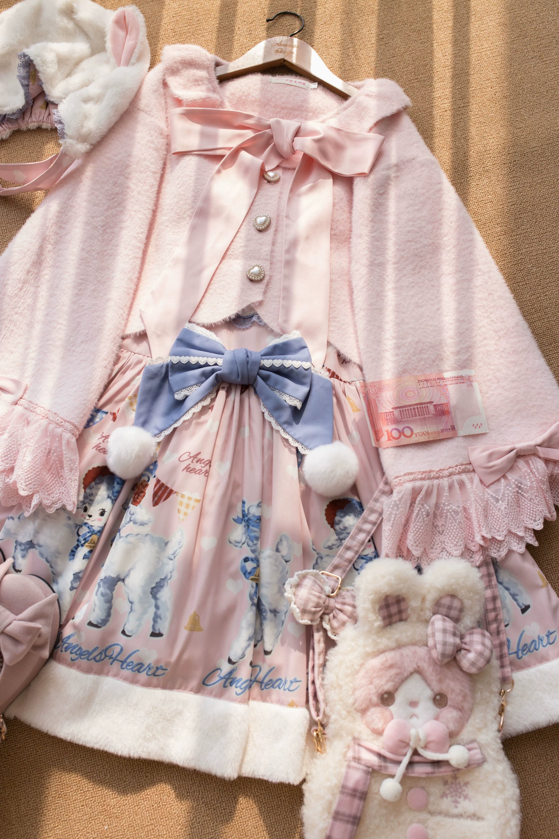 MIST - Qian's Letter - Sweet Lolita Sweater Winter Cardigan Coat