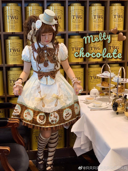 Yukine's Box - Macaron Lolita Cute Stripe Socks