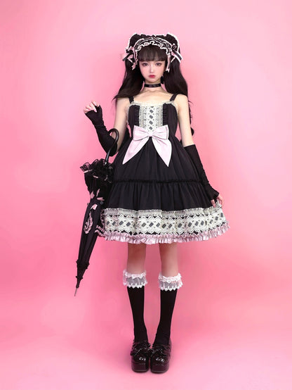 Eye of  White Crow - Dairy Lolita Dress Hot Girl JSK