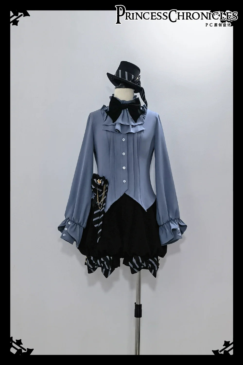 Princess Chronicles - Narrative Rule - Ouji Lolita Shorts Set, Long Vest