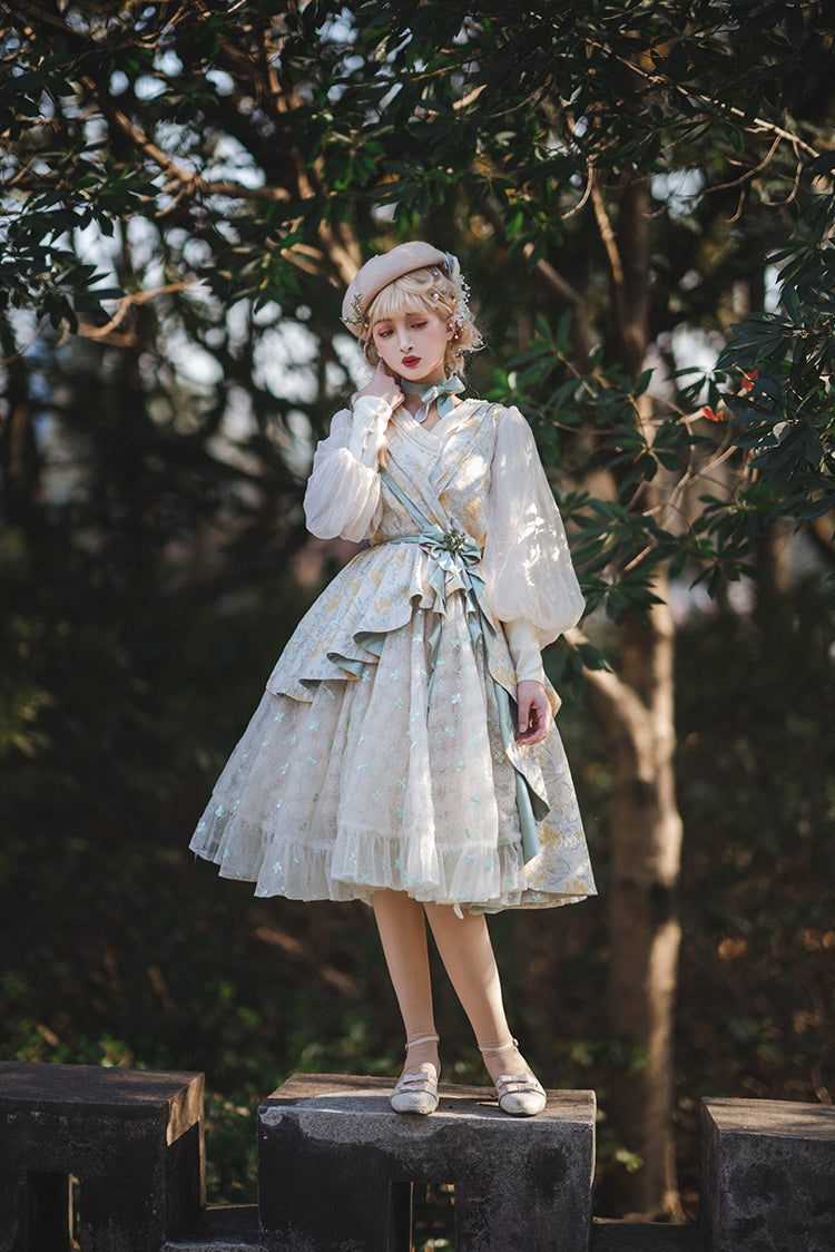 Fantastic Wind - Resurrection - Elegant Embroidery Lolita JSK Set