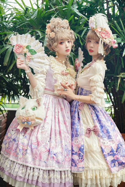 Miss Point - Elizabeth Meow - Classic Lolita Blouse Lotus Root Sleeve Lolita Shirt