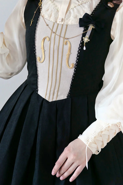 Miss Point - Customized Lolita Jumper Dress - Elegant College Lolita JSK