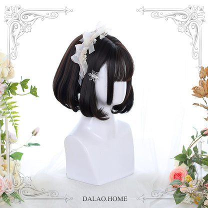 Dalao Home - Sweet 30cm BOBO Short Lolita Wig Multicolors