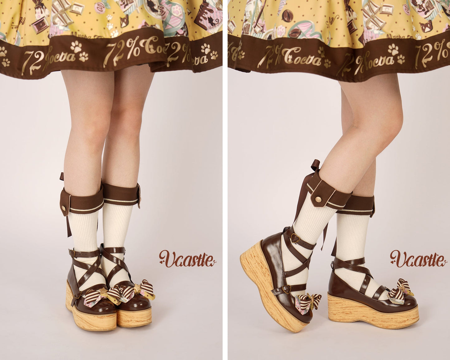 Vcastle - Mocha Chocolate - Kawaii Lolita Accessory Multicolors