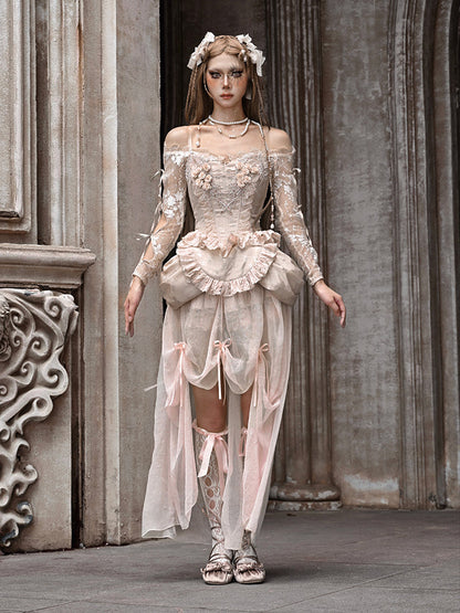 Ballet Collection Embroidered Corset【s0000002690】