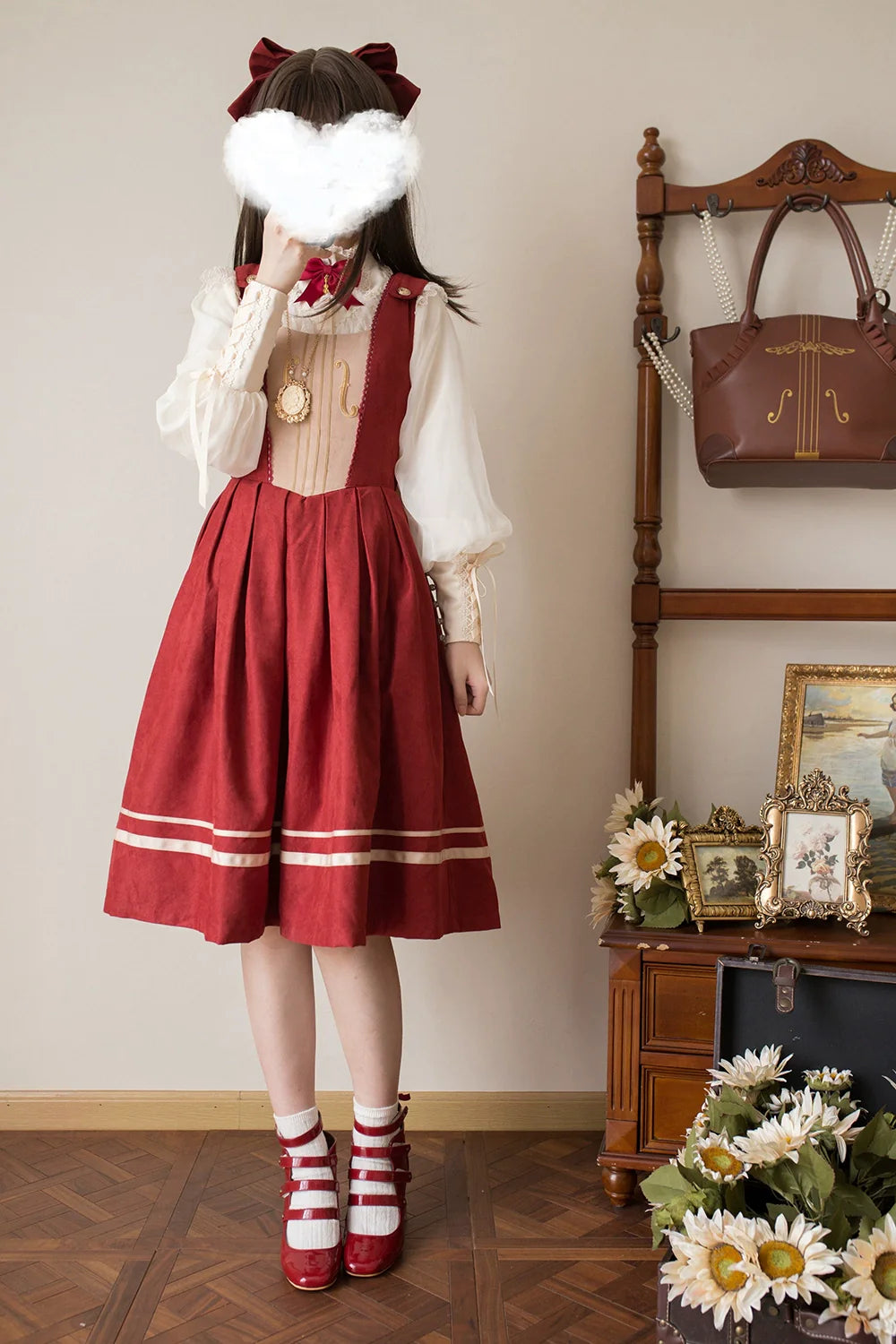 Miss Point - Customized Lolita Jumper Dress - Elegant College Lolita JSK