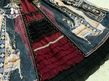 Miss Point - Dusk Best - Egyptian Lolita Dress Set Gorgeous JSK