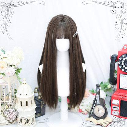 Dalao Home - Gentle Daily Lolita Long Curly Wig