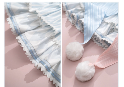 Forest Fluorescent Carps - Ouji Lolita Suit Circus Prince Shorts and OP Dress