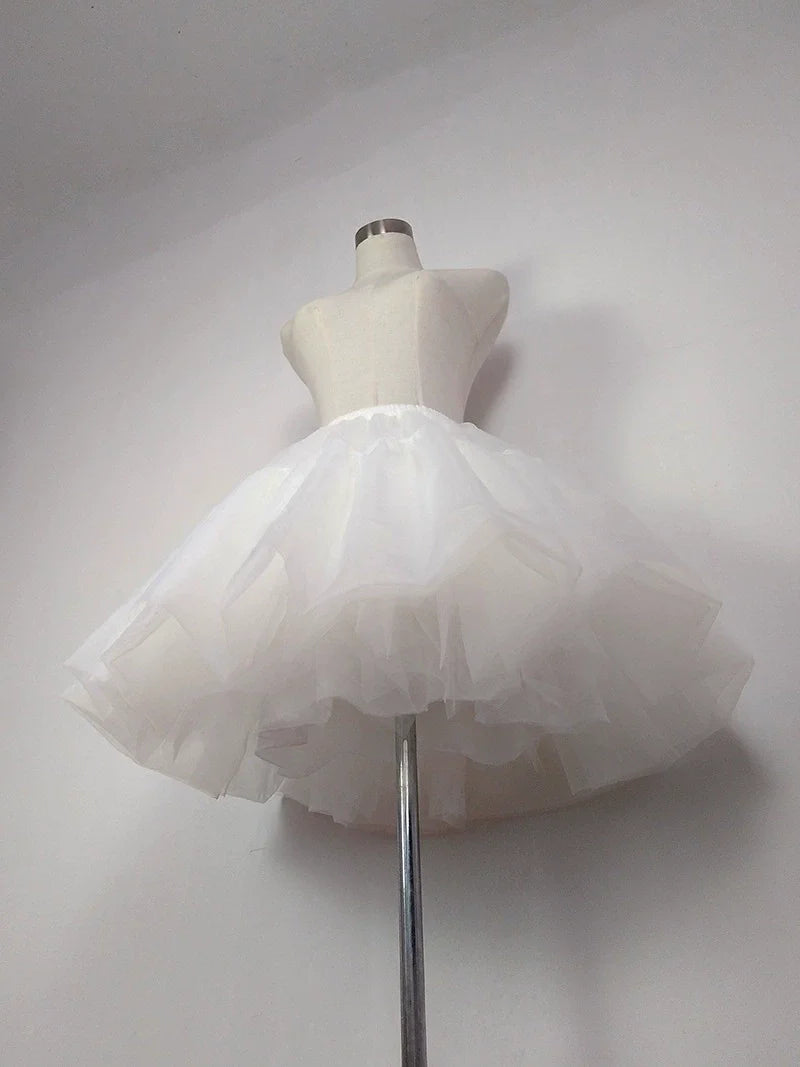 Krncrlo - Lolita Petticoat Adjustable 14M Puffy Hoop Petticoat