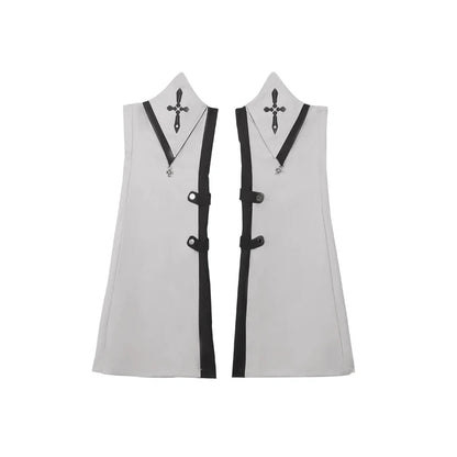 Letters from Unknown Star - Sky Core Record - Ouji Lolita Shorts Suits Short Sleeve Dress Set