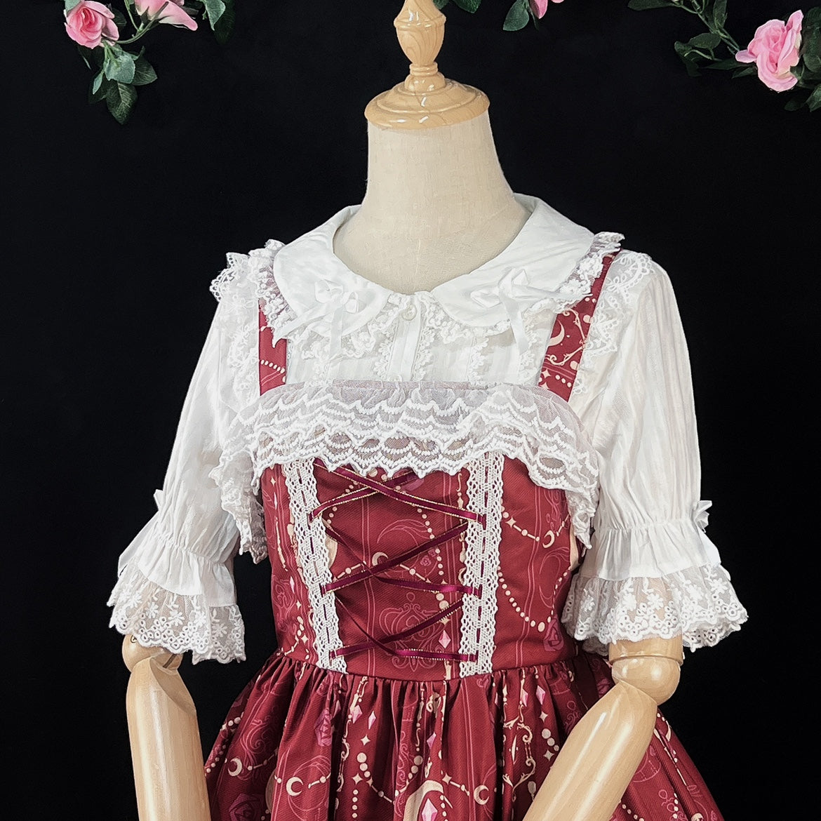 DMFS Lolita - Summer Short Sleeve Cotton Lolita Blouse