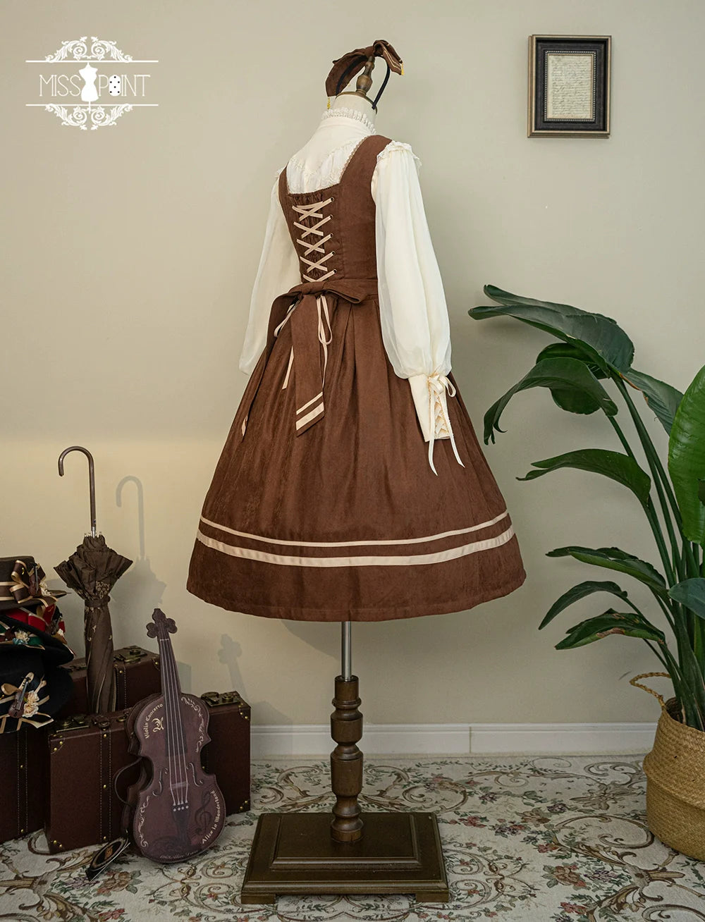 Miss Point - Customized Lolita Jumper Dress - Elegant College Lolita JSK