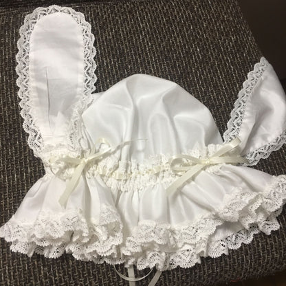 RococoHeroin - Handmade Lolita Bunny Hat Multiple Colors