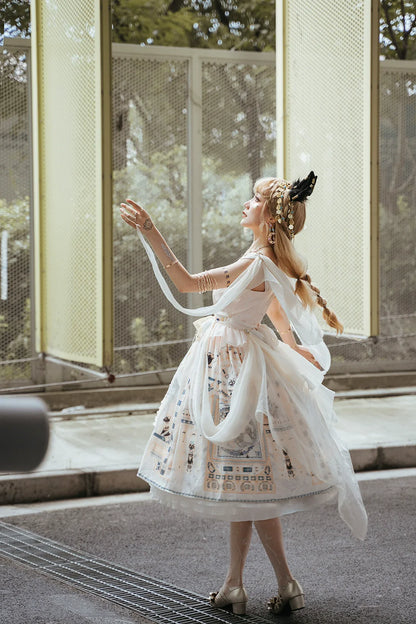 Miss Point - Dusk Best - Egyptian Lolita Dress Set Gorgeous JSK