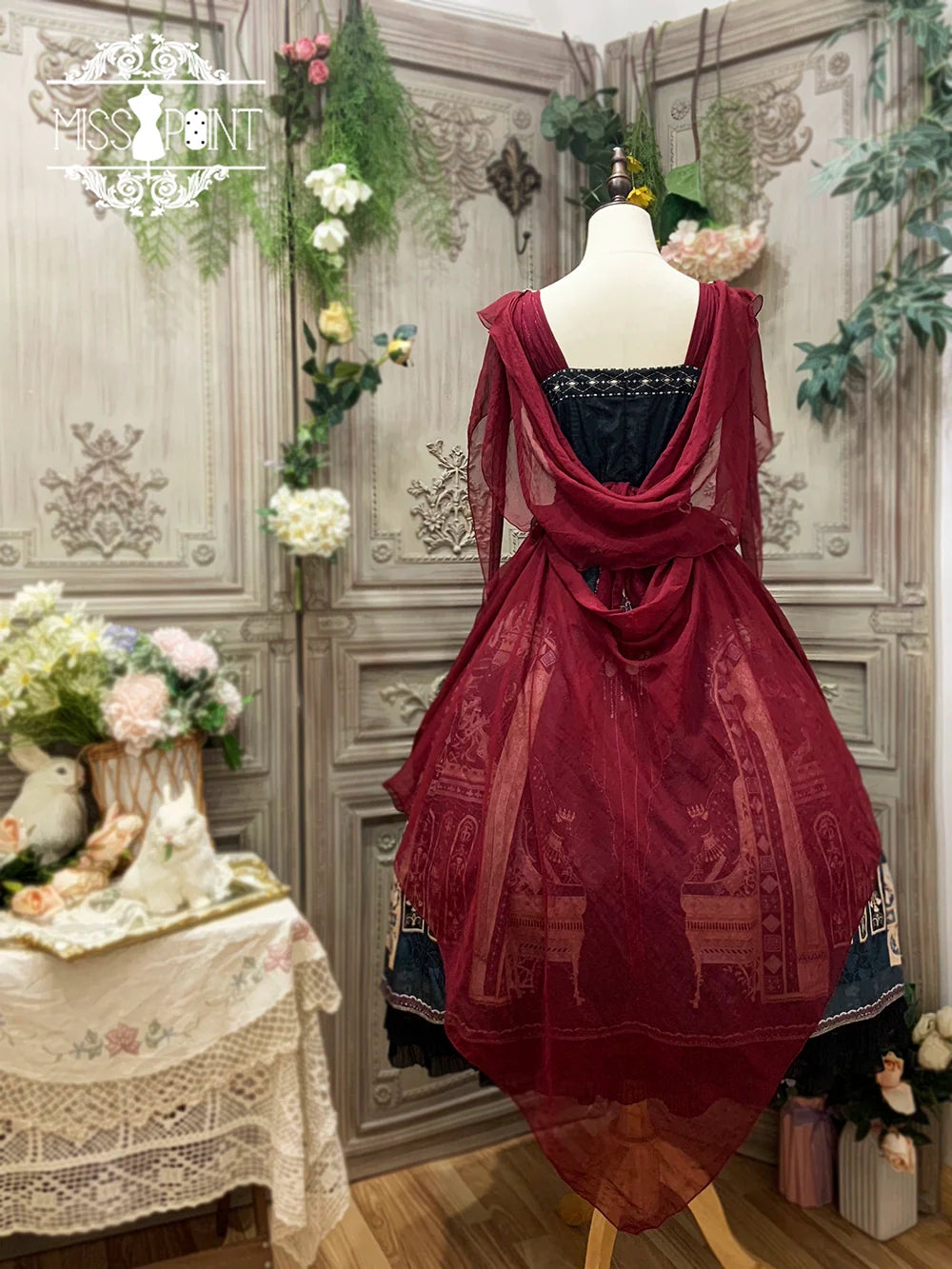 Miss Point - Dusk Best - Egyptian Lolita Dress Set Gorgeous JSK