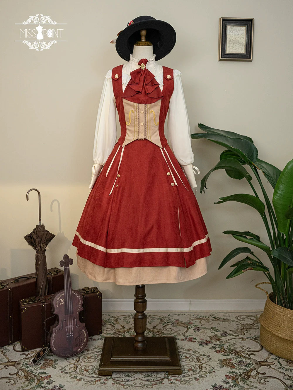 Miss Point - Golden Movement - Elegant Lolita Waistcost Short Vest Customized