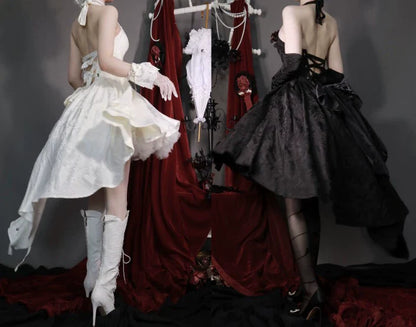 Strawberry Duck - Gothic Lolita Dress White Lolita JSK