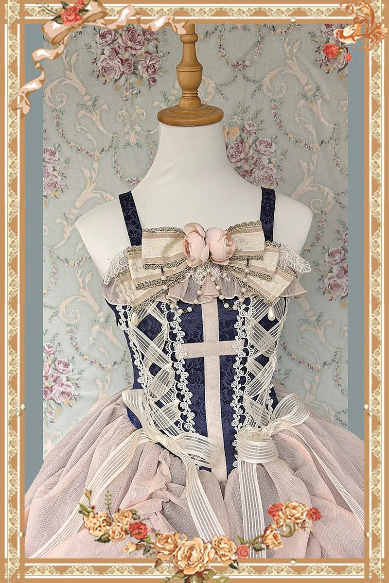 Infanta - Lilith's Cage - Gothic Lolita JSK Dress & Blouse