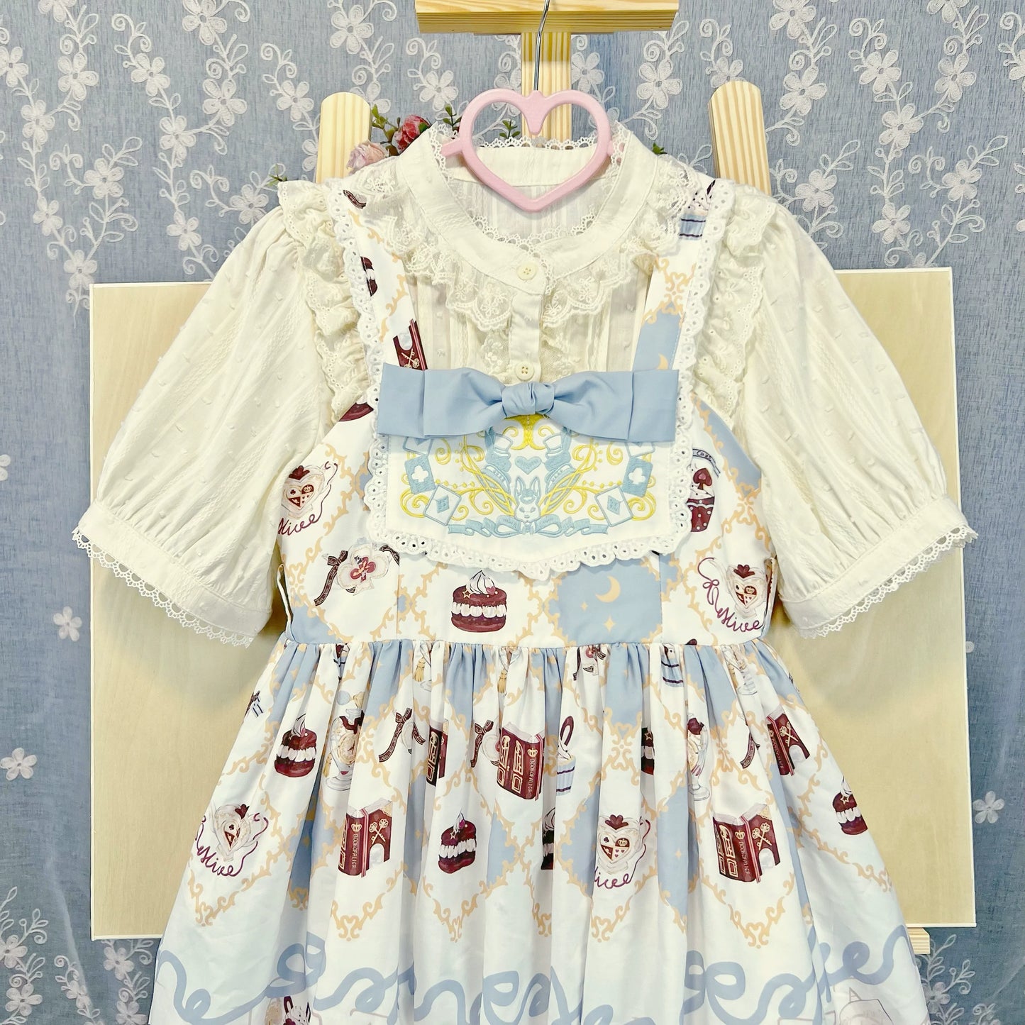 DMFS Lolita - Sweet Lolita Blouse Cotton Summer Short Sleeve Shirt